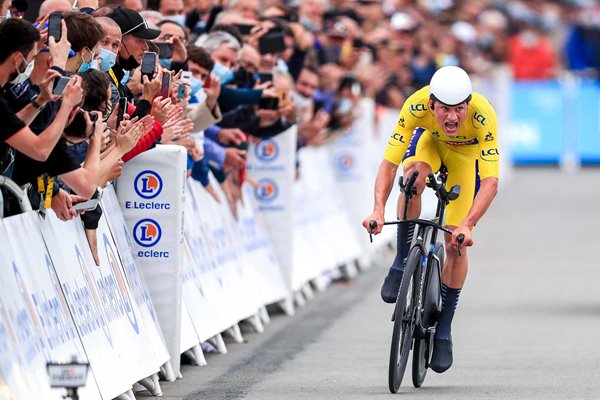 Mathieu Van Der Poel Netherlands Stage 5 Time Trial Tour 2021  