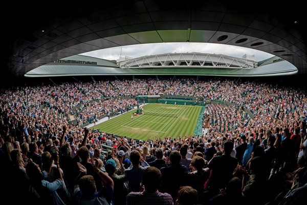Emma Raducanu Great Britain celebrates Wimbledon 2021