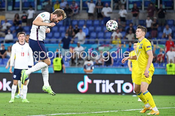 Harry Kane England header v Ukraine Rome Euro 2020