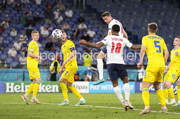 Jordan Henderson England scores v Ukraine Rome Euro 2020