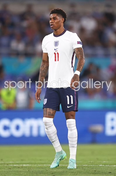 Marcus Rashford England v Ukraine Rome Euro 2020 