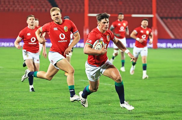 Louis Rees-Zammit British & Irish Lions scores v Sigma Lions South Africa 2021