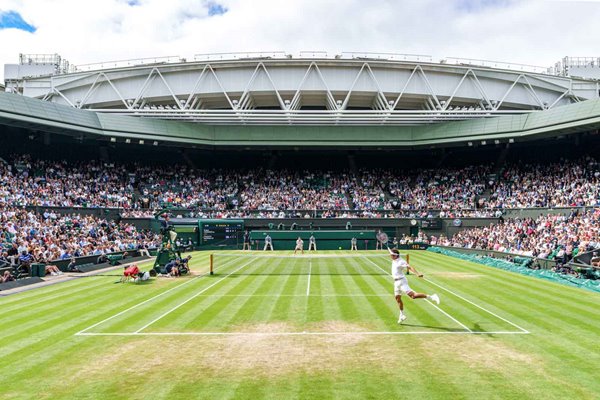 Roger Federer Switzerland Centre Court Wimbledon Tennis 2021
