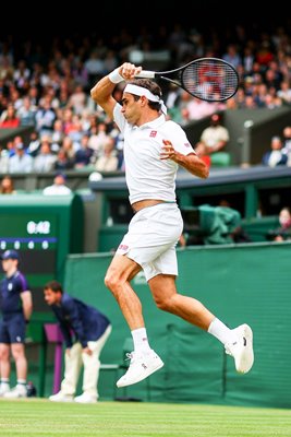 Roger Federer Switzerland 4th Round Wimbledon Tennis 2021