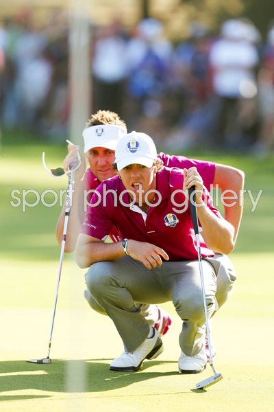 Ian Poulter and Rory McIlroy Ryder Cup 2012