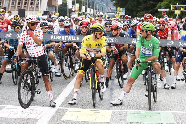 Nairo Quintana Tadej Pogacar Mark Cavendish Stage 10 Tour de France 2021  