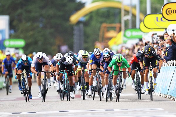 Mark Cavendish Great Britain wins Stage 10 Tour de France 2021  