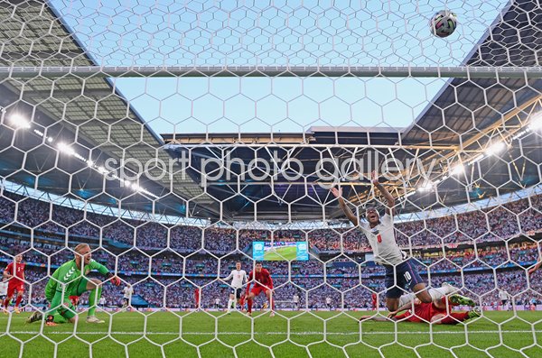 Raheem Stirling England forces Simon Kjaer own goal Denmark Euro 2020