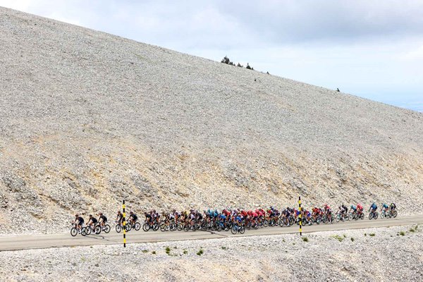 Peloton Mont Ventoux Stage 11 Tour de France 2021