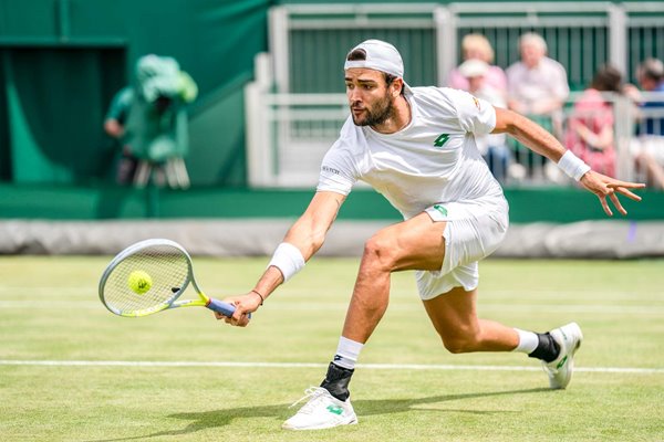 Matteo Berrettini Italy Wimbledon Tennis 2021