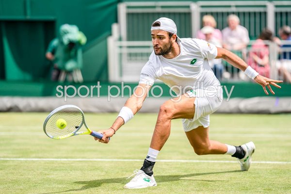 Matteo Berrettini Italy Wimbledon Tennis 2021