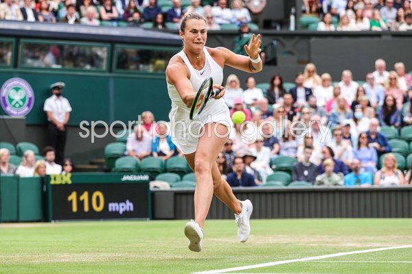 Aryna Sabalenka Belarus forehand Quarter Final win Wimbledon 2021