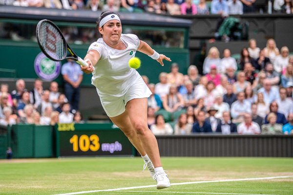 Ons Jabeur Tunisia v Aryna Sabalenka Wimbledon 2021