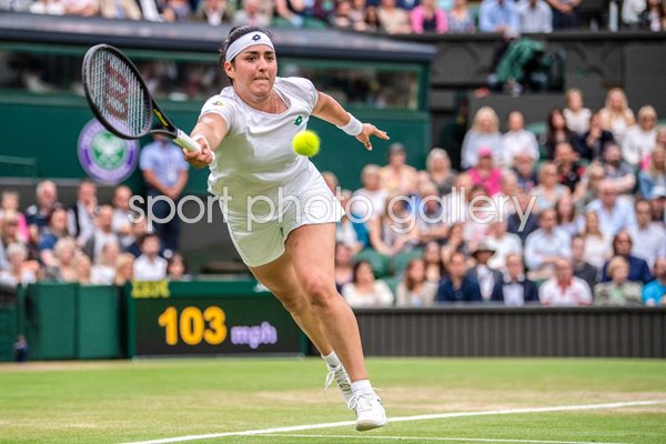Ons Jabeur Tunisia v Aryna Sabalenka Wimbledon 2021