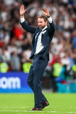 Gareth Southgate England thanks fans v Denmark Wembley Euro 2020 