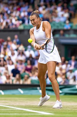 Aryna Sabalenka Belarus Backhand Wimbledon 2021