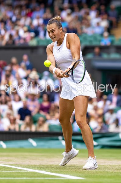 Aryna Sabalenka Belarus Backhand Wimbledon 2021