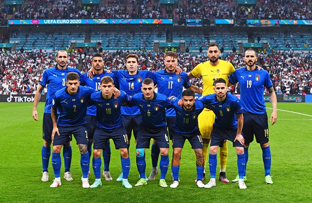 Italy team v England Euro 2020 Final