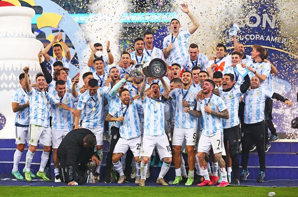 Argentina Copa America winners Rio 2021