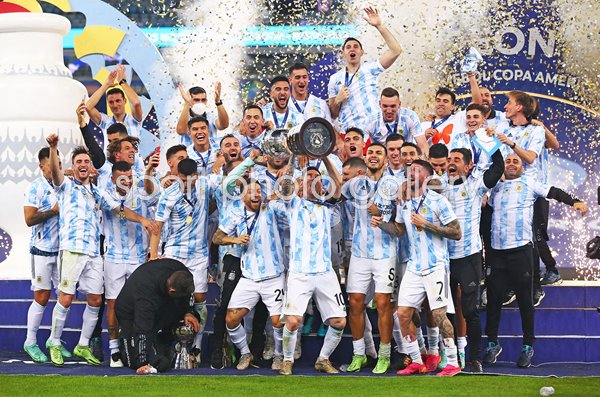 Argentina Copa America winners Rio 2021