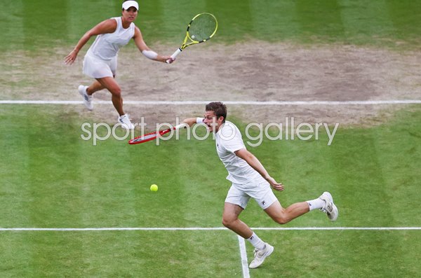 Neal Skupski & Desirae Krawczyk Mixed Doubles Final Wimbledon 2021