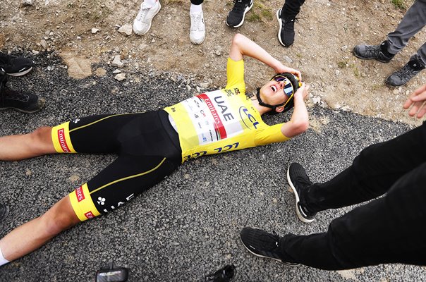 Tadej Pogacar Slovenia Stage 17 win Tour de France 2021 