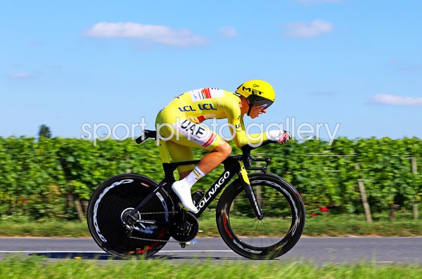 Tadej Pogačar Slovenia Stage 20 Time Trial Tour de France 2021