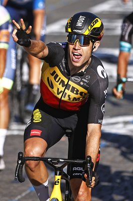 Wout Van Aert Belgium wins his 3rd Stage Tour de France 2021