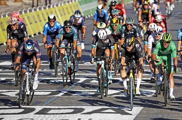 Wout Van Aert Belgium wins Stage 21 sprint Paris Tour de France 2021