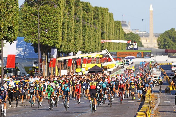 Wout Van Aert Belgium wins Stage 21 Paris Tour de France 2021