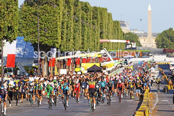 Wout Van Aert Belgium wins Stage 21 Paris Tour de France 2021