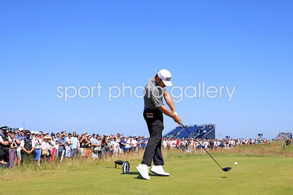 Louis Oosthuizen South Africa drives Royal St George's Sandwich The Open 2021