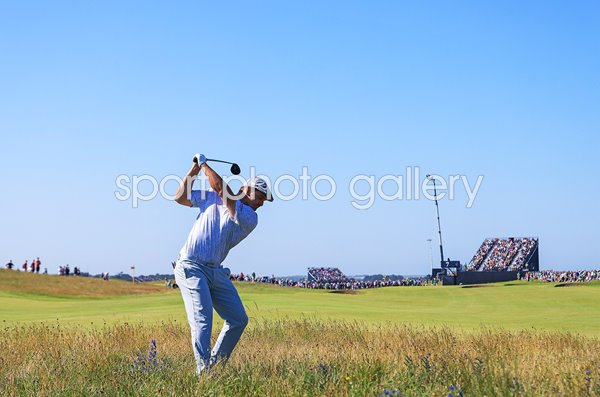 Bryson DeChambeau 7th Hole USA Royal St George's The Open 2021