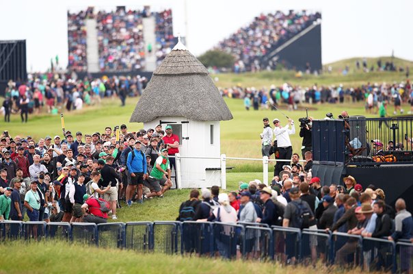 Justin Rose England 18th Hole Royal St George's The Open 2021