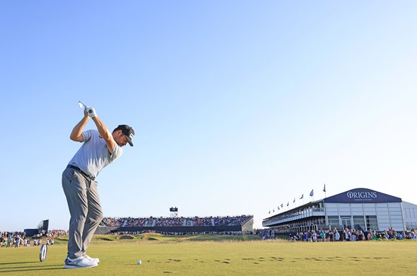 Louis Oosthuizen South Africa 16th Tee Royal St George's The Open 2021