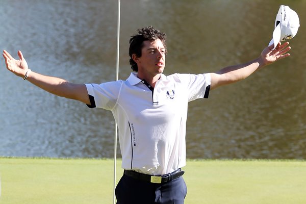 Rory McIlroy beats Keegan Bradley Ryder Cup 2012