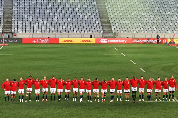 British & Irish Lions 1st Test Line Up v South Africa Cape Town 2021