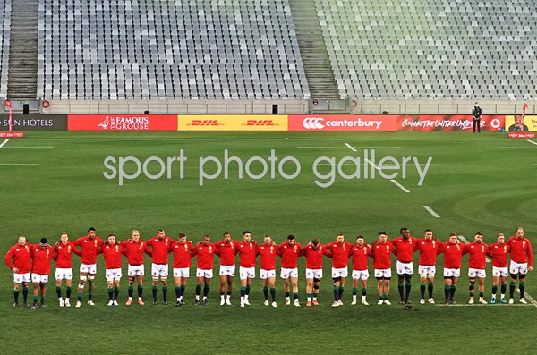 British & Irish Lions 1st Test Line Up v South Africa Cape Town 2021