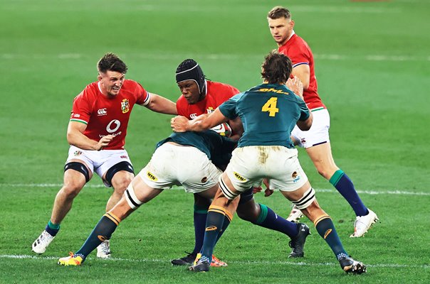 Maro Itoje British & Irish Lions v South Africa Cape Town 2021