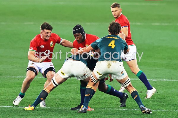 Maro Itoje British & Irish Lions v South Africa Cape Town 2021