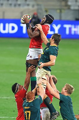 Maro Itoje British & Irish Lions v South Africa Cape Town 2021