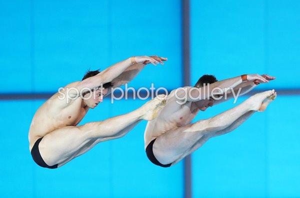 Matthew Lee & Tom Daley World Diving Series London 2019