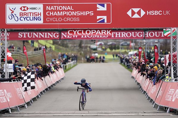 Tom Pidcock Superman Finish wins National Cyclo-Cross Championships 2019