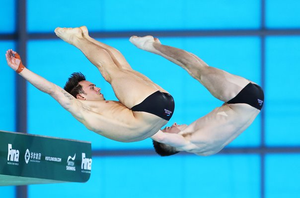 Tom Daley & Matty Lee 10m Syncro Diving World Series London 2019