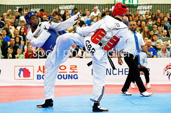 Lutalo Massop Muhammad Manchester World Taekwondo Grand Prix 2015