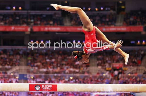 Amari Drayton beam US Gymnastic Trials St Louis 2021