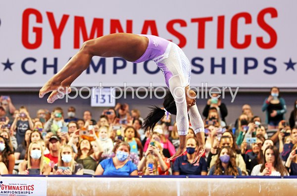 Simone Biles Gymnastics Superstar Beam US Championships 2021