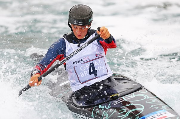 Mallory Franklin Great Britain Single Kayak Canoe Slalom London 2018