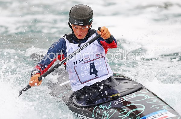 Mallory Franklin Great Britain Single Kayak Canoe Slalom London 2018