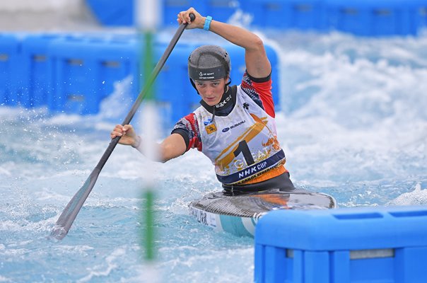 Mallory Franklin Great Britain Canoe Slalom NHK Trophy 2019